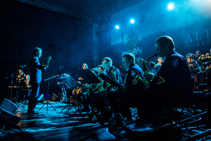 Bigbänd ja Ultima Thule Tabasalu JazzFestil 2012 (foto H. Kruusmaa)